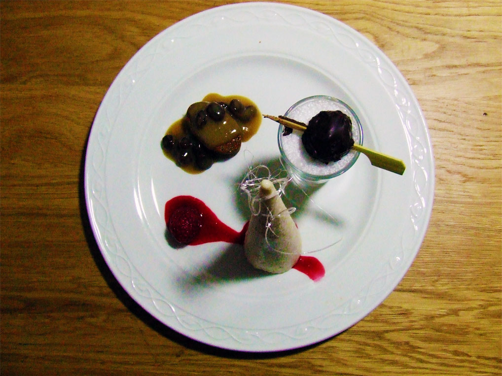 Trio of Desserts Vegan