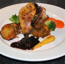 Pheasant with Cranberries & Port