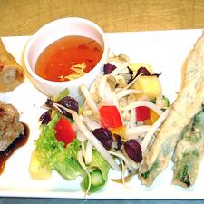 Oriental Duck & Asparagus Combo