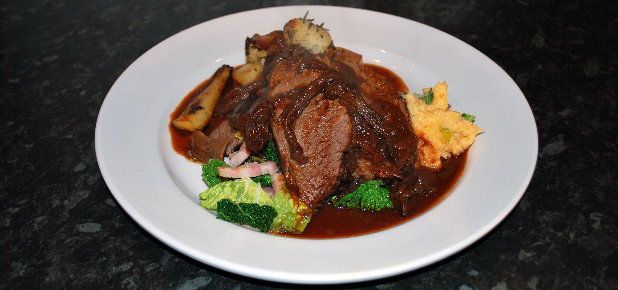 Braised Topside with Porcini Mushrooms
